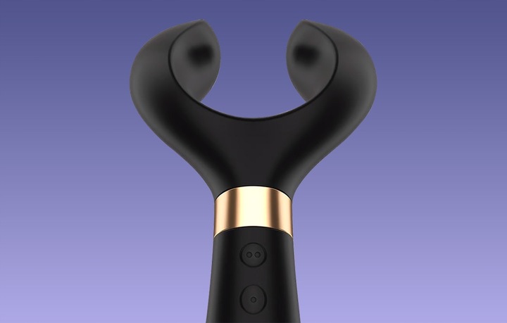 SATISFYER WIBRATOR DWUSTRONNY DLA PAR WAGINALNY ANALNY 20CM 100 KOMBINACJI