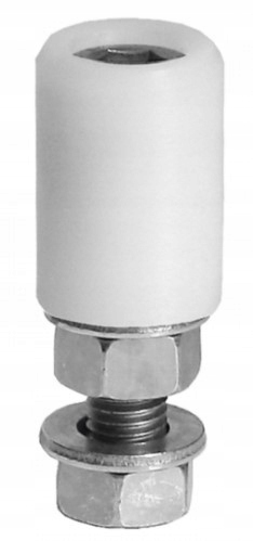 WÓZEK WÓZKI ROLKI DO BRAMY PRZESUWNEJ 80x80 ZESTAW DO SZYNY 80 ROLKA