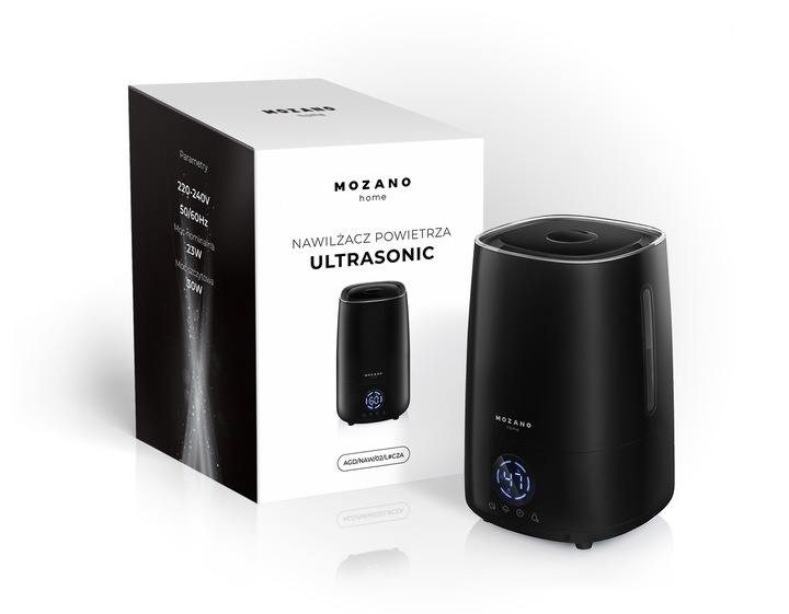 NAWILŻACZ POWIETRZA LAMPKA NOCNA AUTOMATYCZNY JONIZATOR DYFUZOR +