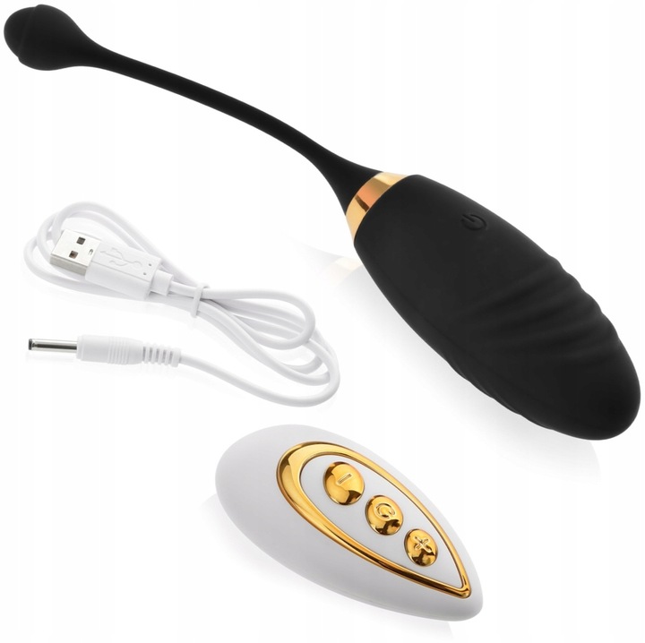 WIBRUJĄCE SEX JAJKO STYMULUJĄCE Z PILOTEM - 60 FUNKCJI - WIBRATOR