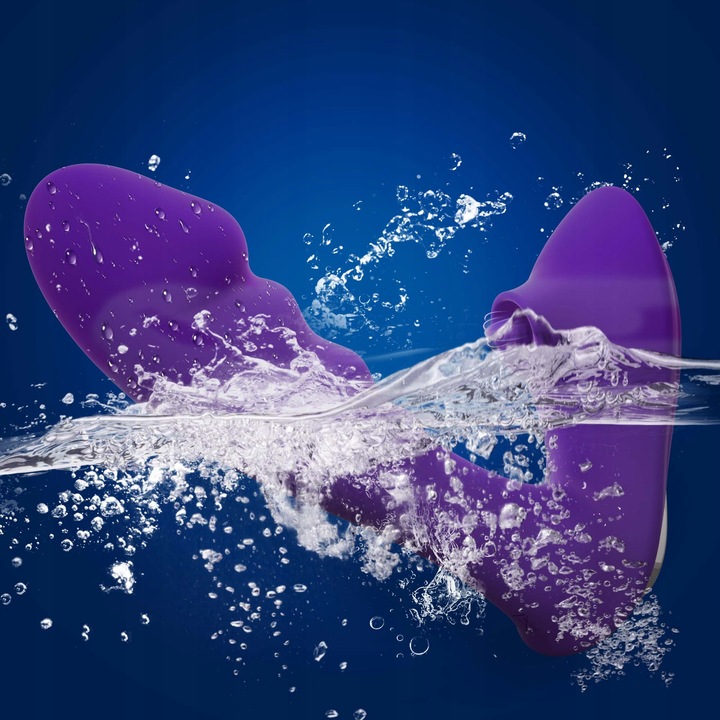 WIBRATOR POSUWISTY SSĄCY ŁECHTACZKĘ LUB ODBYT MASAŻER POWIETRZNY ORGAZM APP