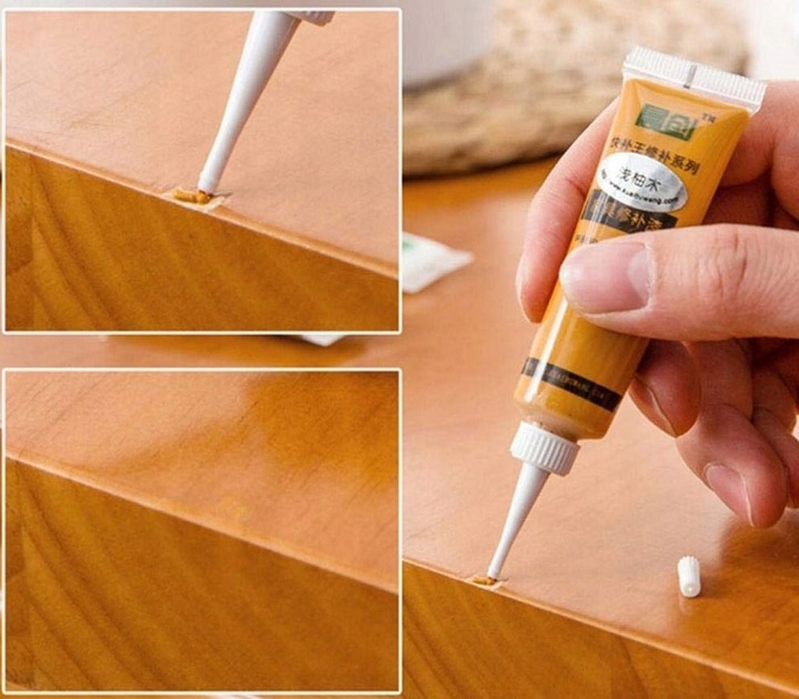 MEGA DUŻY ZESTAW NAPRAWCZY DO PANELI MEBLI NAPRAWY RYS DREWNA DRZWI