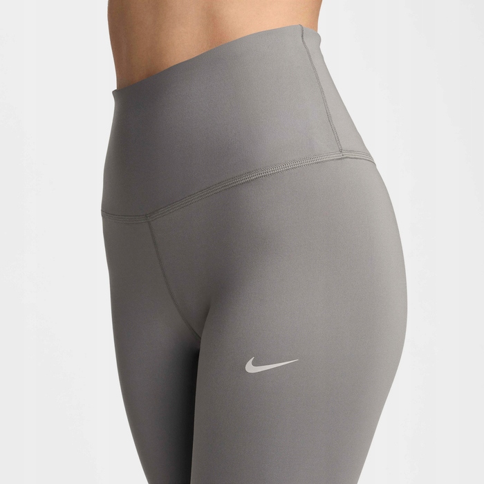 NIKE LEGGINSY SZARE POWER RACER DRI-FIT siłownia fitness logo