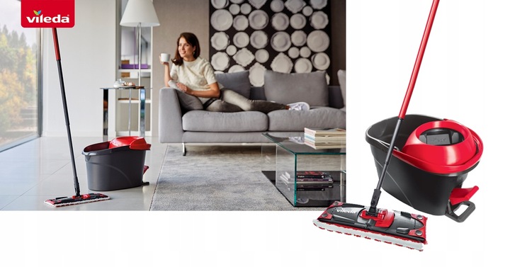 Mop obrotowy płaski VILEDA Ultramax TURBO