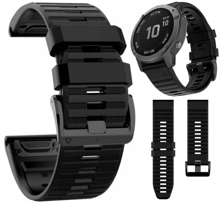 PASEK BRANSOLETA QUICKFIT DO GARMIN FENIX 3 3HR 5X 6X 7X 8 51mm PRO SOLAR