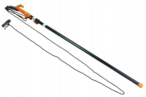 Piła teleskopowa z SEKATOREM do cięcia drzewa i gałęzi 3,75m KT-V1521-375