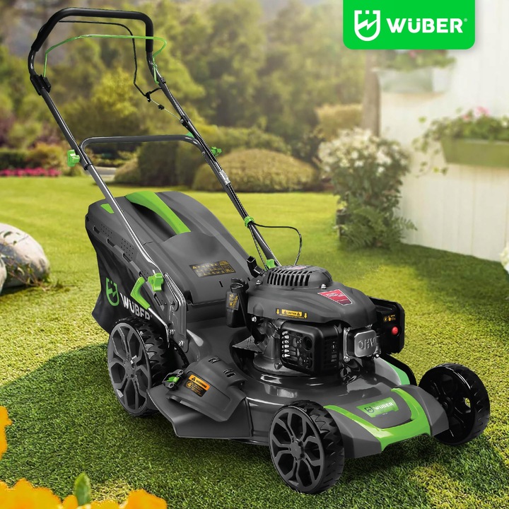 KOSIARKA SPALINOWA DO TRAWY Z NAPĘDEM MOCNA SILNIK LONCIN NAPĘD WUBER