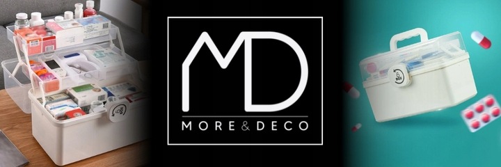 Organizer na leki skrzynka kuferek pojemnik tabletki zamykany