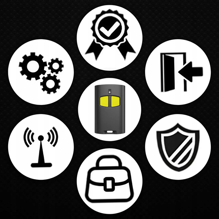 PILOT DO BRAMY BENINCA TO.GO ZAMIENNIK 2-KANAŁY 433MHz KOD ARC