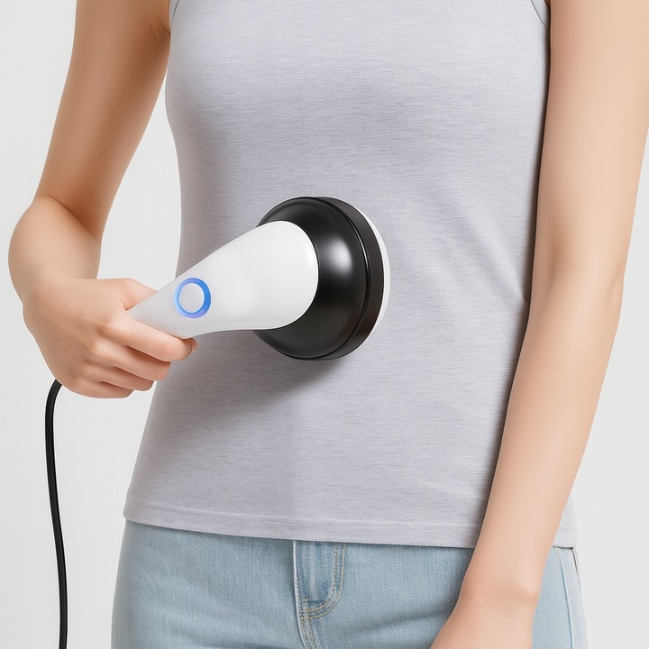 MASAŻER DO CIAŁA WYSZCZUPLAJĄCY ANTYCELLULITOWY PODGRZEWANY 8x KOŃCÓWEK 9w1