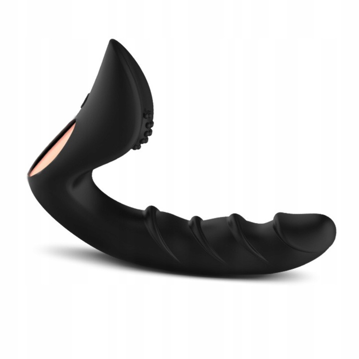 MASAŻER PROSTATY 10 FUNKCJI STEROWANY PILOTEM WIBRATOR ANALNY DLA