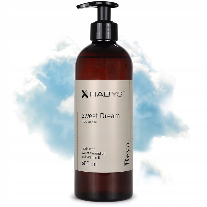 OLEJEK DO MASAŻU REYA SWEET DREAMS 500 ML WITAMINA E UJĘDRNIA NAWILŻA