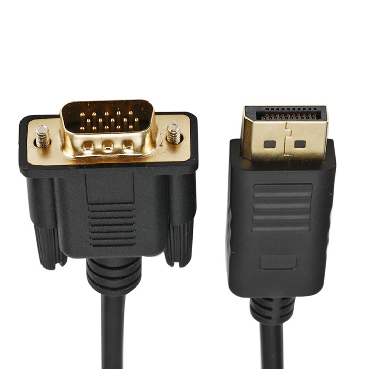 PRZEJŚCIÓWKA ADAPTER DISPLAYPORT DO VGA KONWERTER
