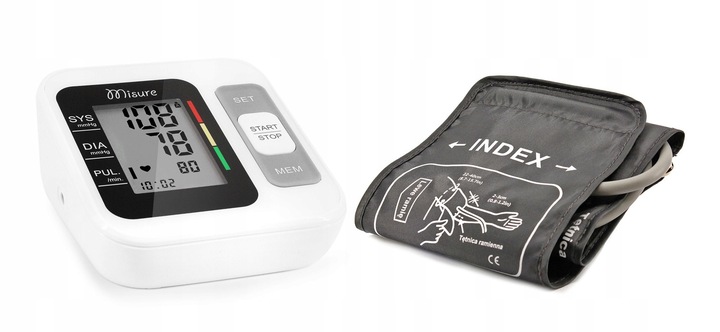 Ciśnieniomierz Naramienny MISURE B26 Biały