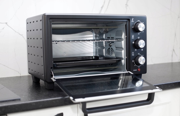 Mini piekarnik 25L - suszarka do grzybów - termoobieg rożno światło