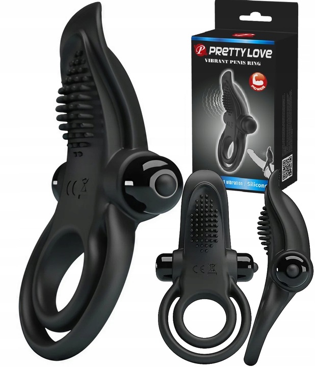 PIERŚCIEŃ EREKCYJNY NA PENISA WIBRUJĄCY RING