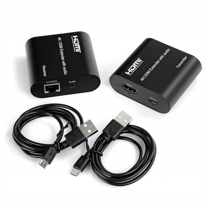 Konwerter HDMI na LAN Spacetronik SPH-HLC54 4Kjack