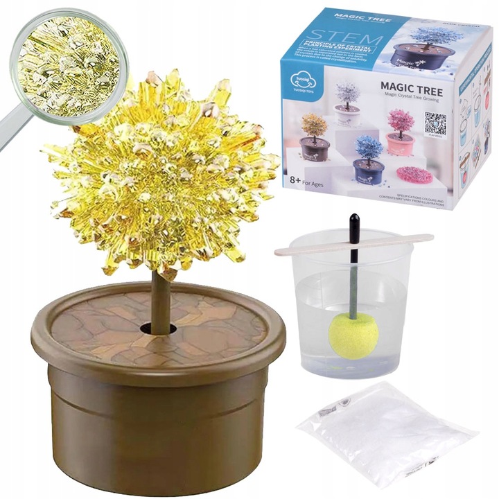 Zestaw Hodowla kryształów drzewko szczęścia ZA4323