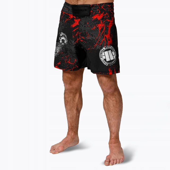 Spodenki treningowe Pitbull Grappling Blood Dog II black M