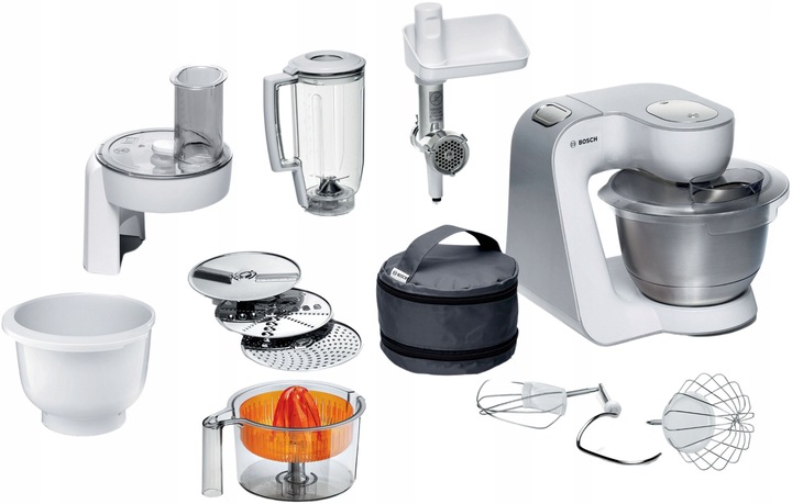 Robot planetarny Bosch MUM58258 1000W 2 misy 7 prędkości Maszynka do