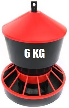 POIDŁO POIDŁA KARMNIK DLA DROBIU KUR GĘSI - 6 KG POLSKI PRODUCENT