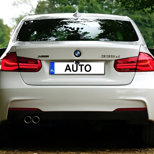 KAMERA COFANIA Z LED W RAMCE TABLICA REJESTRACYJNA