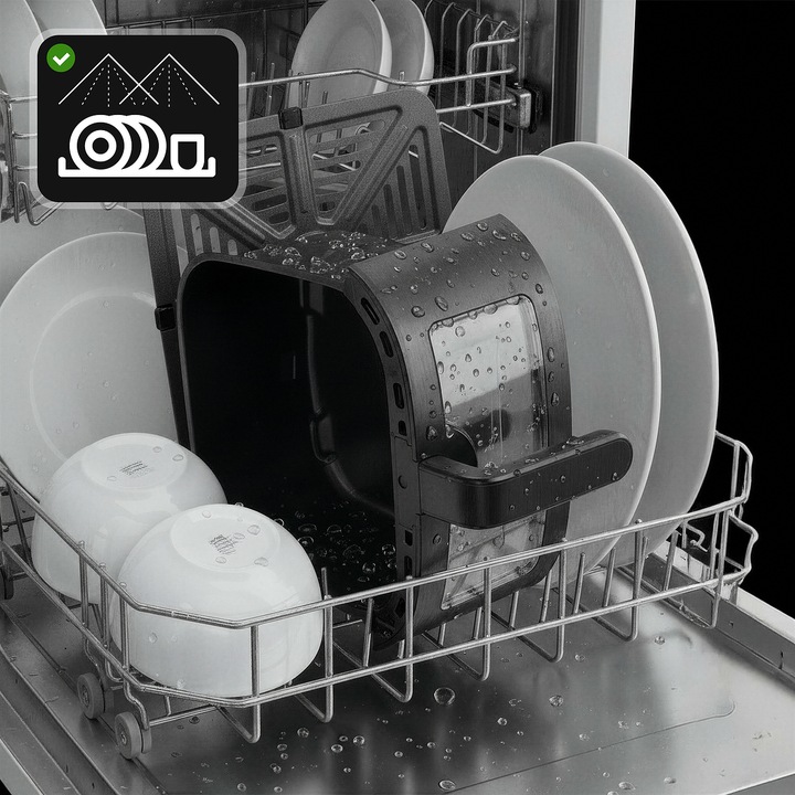 FRYTKOWNICA BEZTŁUSZCZOWA AIR FRYER FRYTOWNICA LOVIO 5L 8 PROGRAMÓW