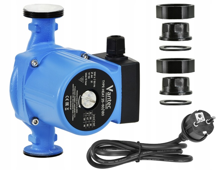 POMPA OBIEGOWA CYRKULACYJNA 3 BIEGOWA 25-60/180 SOLIDNA MOCNA WYDAJNA 25-6