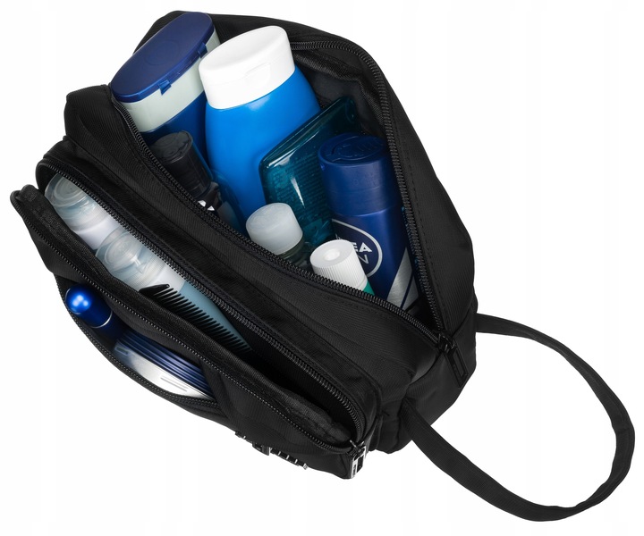 Peterson kosmetyczka męska z uchwytem saszetka na kosmetyki pojemna