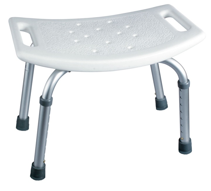 TABORET POD PRYSZNIC KRZESŁO PRYSZNICOWE STOŁEK ALUMNIOWY DLA SENIORA