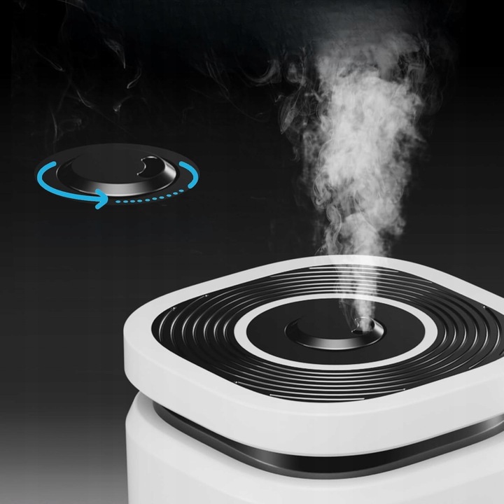 NAWILŻACZ POWIETRZA ULTRADŹWIĘKOWY AUTOMATYCZNY AROMATERAPIA DYFUZOR