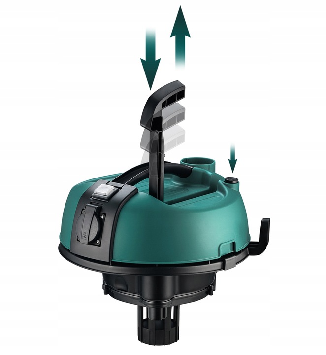 MOCNY ODKURZACZ PRZEMYSŁOWY SUCHO MOKRO GNIAZDKO 3300W HEPA GIPS POPIÓŁ