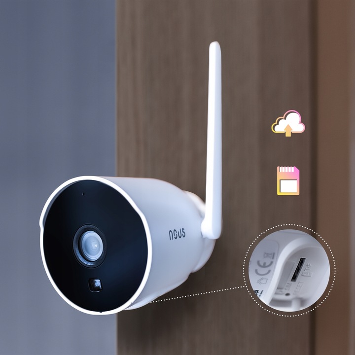 KAMERA ZEWNĘTRZNA Full HD WIFI 3MP TUYA NOUS W7P