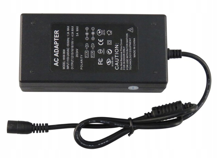 ZASILACZ UNIWERSALNY ŁADOWARKA SIECIOWA DO LAPTOPA 96W 8 WTYK 12-24V AK311