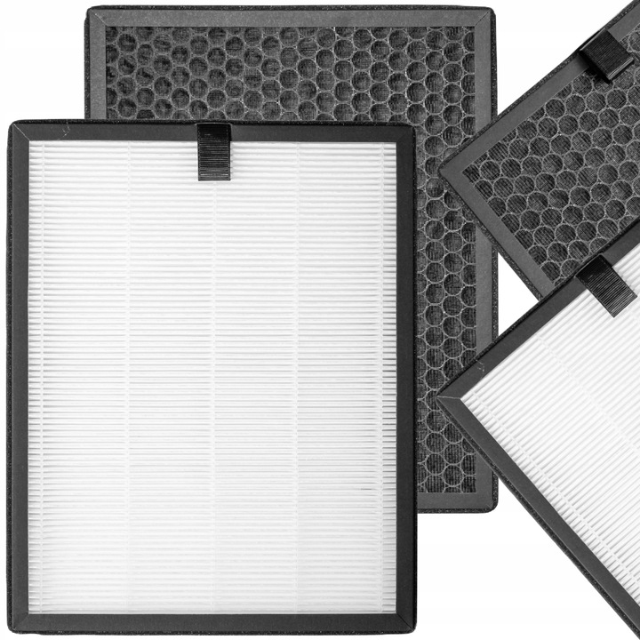 Zestaw komplet filtrów filtr HEPA i węglowy do Klarta Forste 1 2 3 4