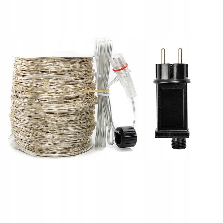 Lampki druciki mikro 500LED 50 METRÓW + pilot