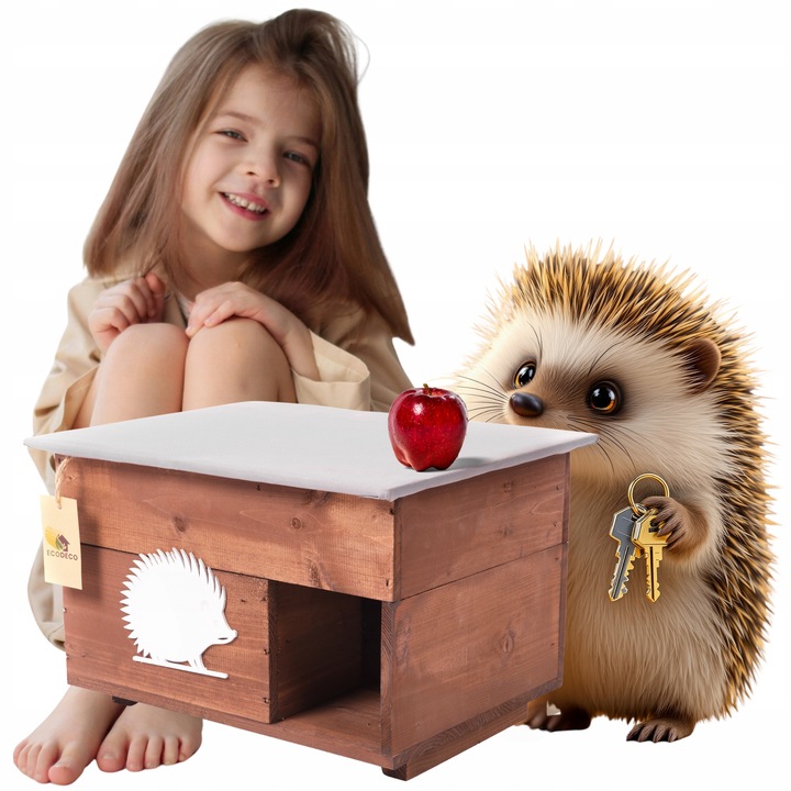 Domek dom dla Jeża jeży DREWNIANY budka dom legowisko producent XXL