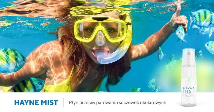 Płyn przeciw parowaniu okularów Hayne Mist Lens Cleaner 15ml