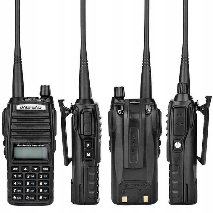 KRÓTKOFALÓWKA WALKIE TALKIE BAOFENG UV-82 5W HTQ PMR RADIOTELEFON ZASIĘG