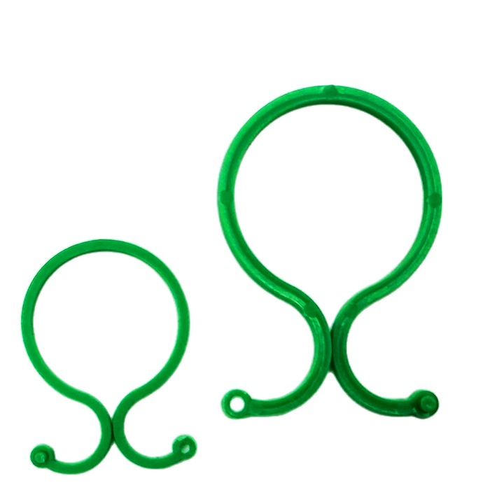 Zestaw 40x Zapinki do Mocowania Roślin (2 rozmiary) 25x 4x3cm, 15x 6x4cm