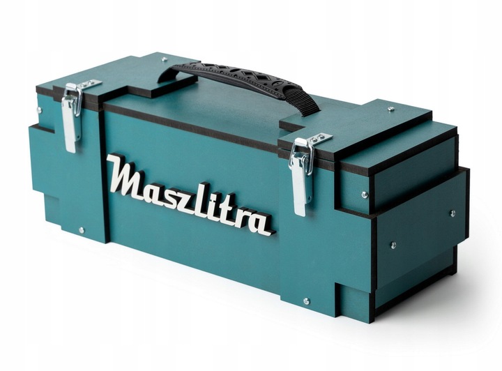 Prezent na 18-99 urodziny dla Taty Kolegi skrzynka na alkohol Maszlitra