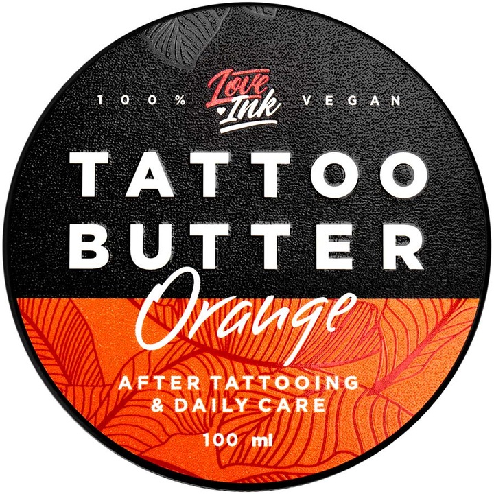 LOVEINK Masło Krem do Pielęgnacji Tatuażu Tattoo Butter Zestaw 3x 100ml