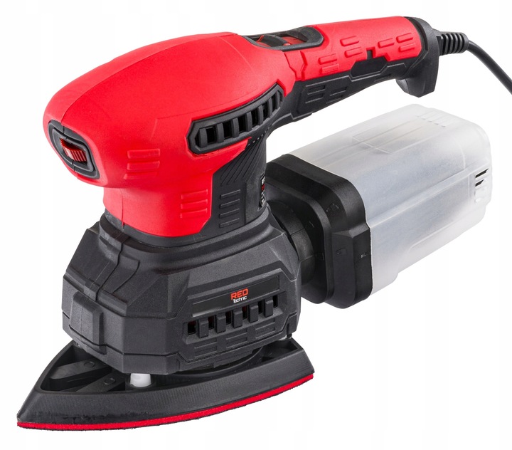 SZLIFIERKA MIMOŚRODOWA OSCYLACYJNA 125mm 1300W 3W1 3 PADY REGULACJA 6 x PAP