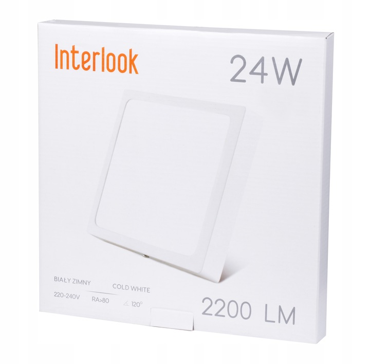 PLAFON LED PANEL NATYNKOWY NIEMRUGAJĄCY CCD 24W