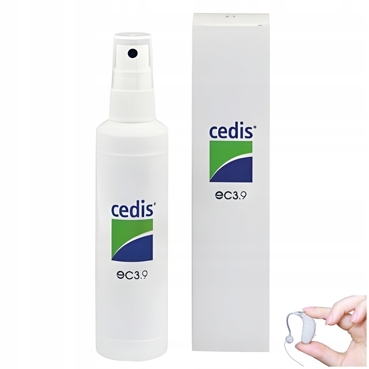 Spray Cedis 125ml do Czyszczenia i Dezynfekcji Aparatów Słuchowych,