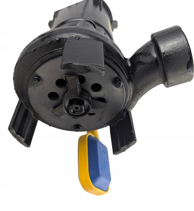 MOCNA POMPA Z PŁYWAKIEM DO WODY SZAMBA Z ROZDRABNIACZEM i NOŻEM TNACYM