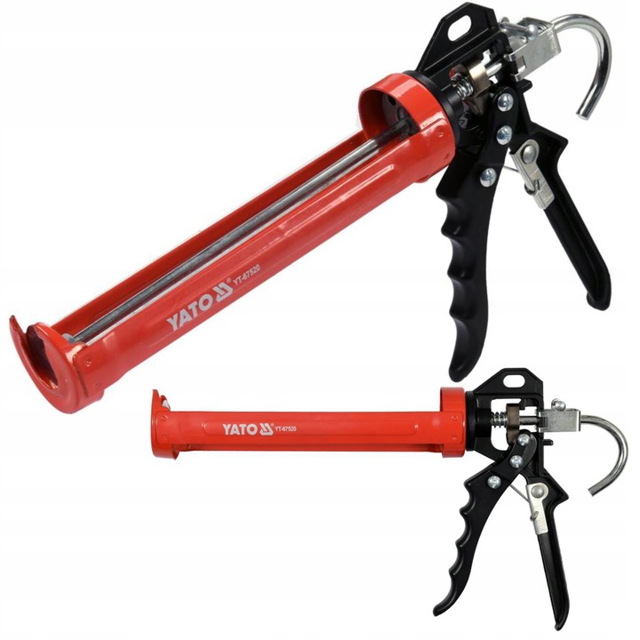 WYCISKACZ DO MAS PISTOLET DO KLEJU SILIKONU Z BLOKADĄ AUTOMATYCZNĄ