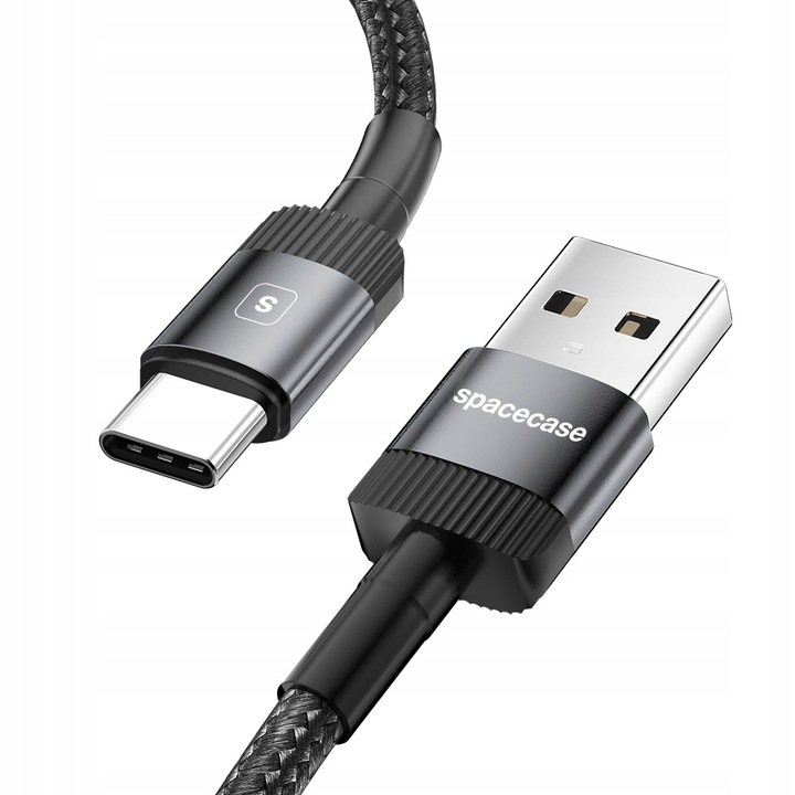 SPACECASE KABEL USB USB-C TYP-C QUICK CHARGE 3.0 200CM SZYBKIE ŁADOWANIE