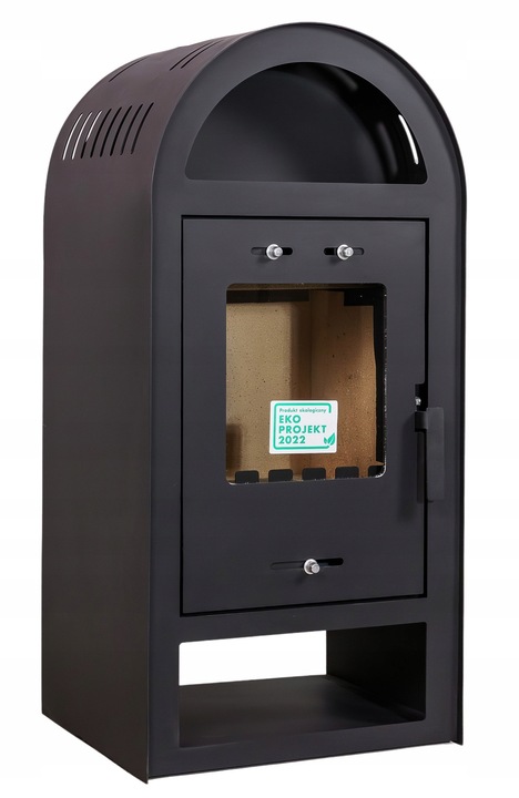 PIEC KOZA KOMINEK WOLNOSTOJĄCY STALOWY HESTIA + AKCESORIA KOMINKOWE