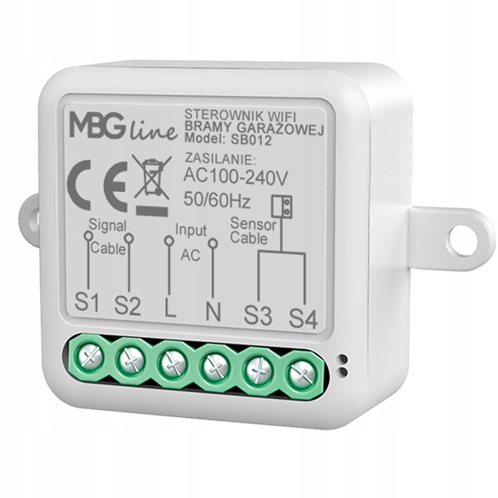 Sterownik Bramy Garażowej Moduł WIFI Bluetooth TUYA SMART + Czujnik